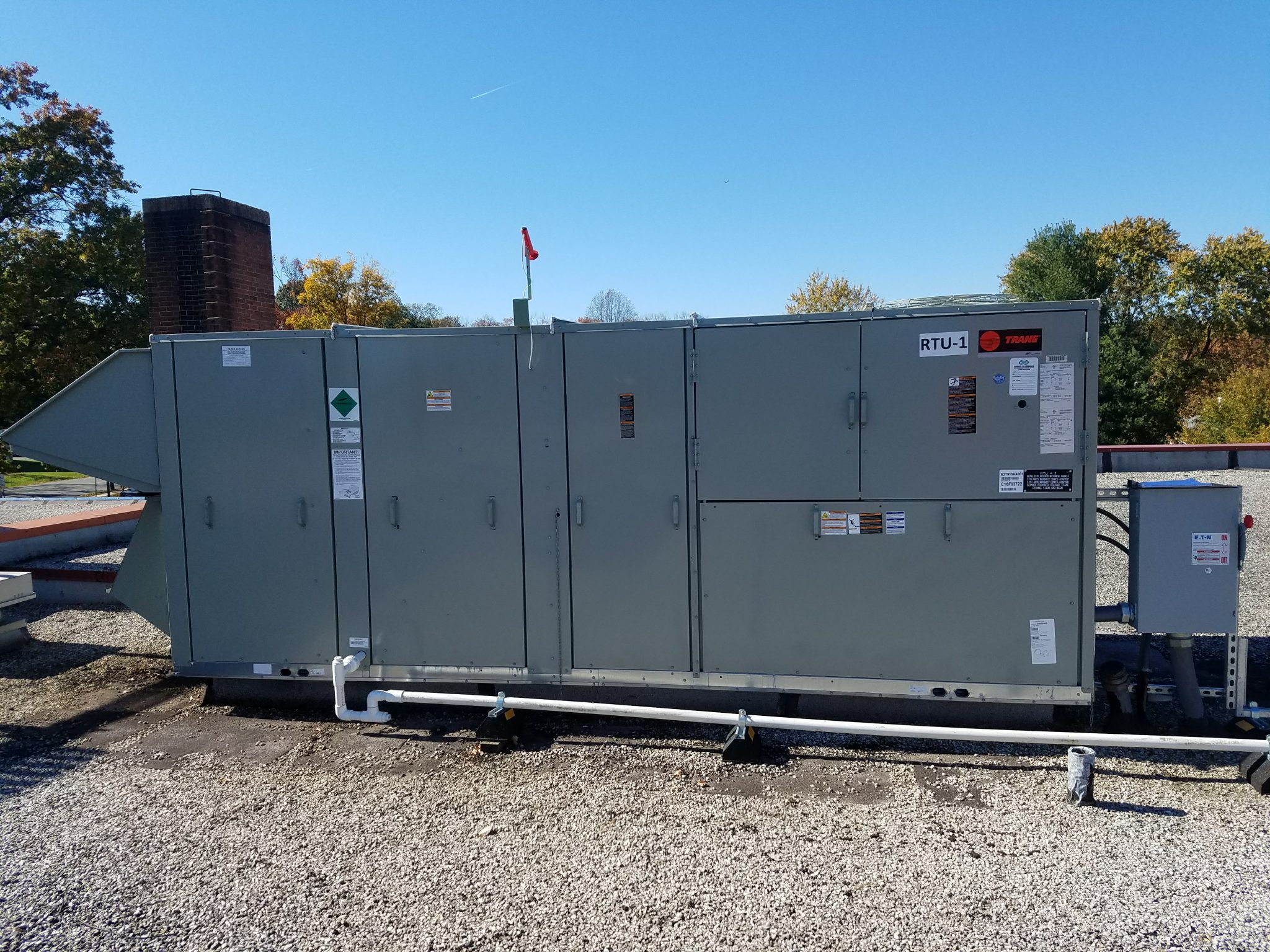 Trane rooftop unit repair